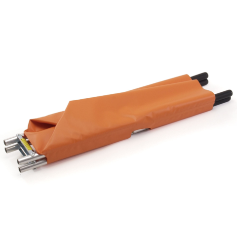 product-model-108-af-folding-emergency-stretcher-orange-folded